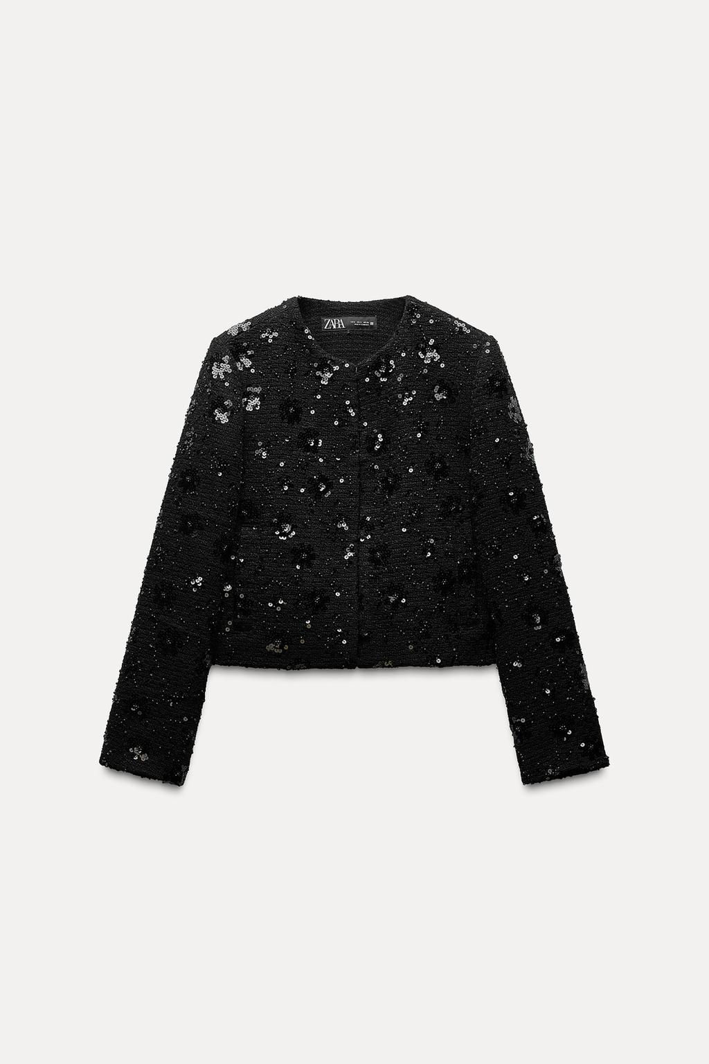 SEQUIN BLAZER - Zara фото 4