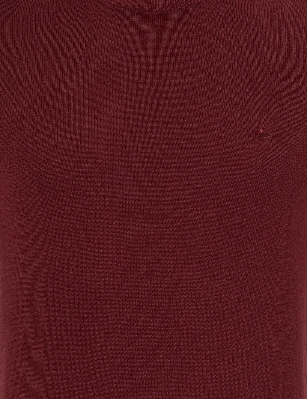 Bordo Slim Fit Bisiklet Yaka Basic Triko Kazak - Pierre cardin фото 6