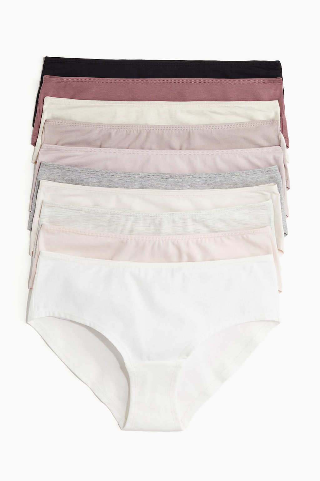 Pack de 10 bragas Hipster