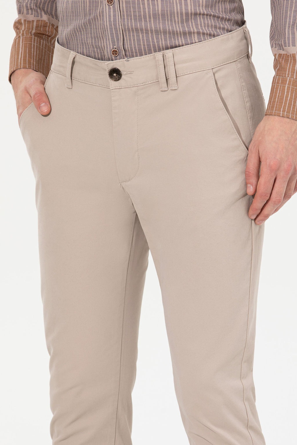 Мужские брюки из парусины с каменным узором Неожиданная скидка в корзине - U.s. polo assn фото 5