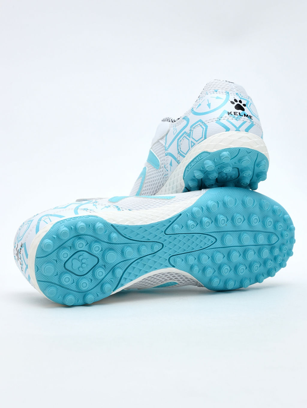 Детские шиповки KELME Childrens Football Shoes (TF) White