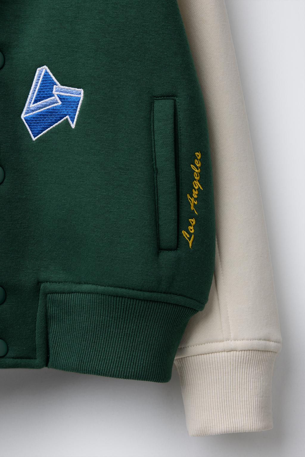 VARSITY PATCH BOMBER JACKET - Zara фото 4