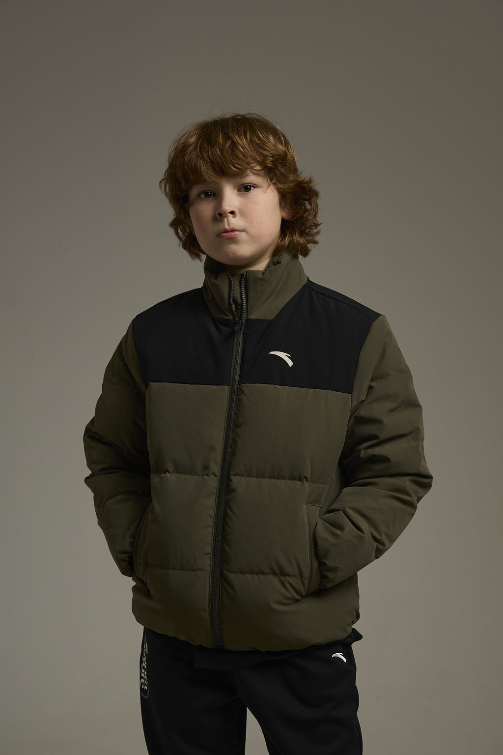 Пуховик короткий Зеленый Outdoor Down Jacket