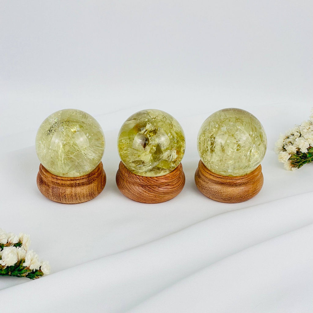 Шар из Цитрина