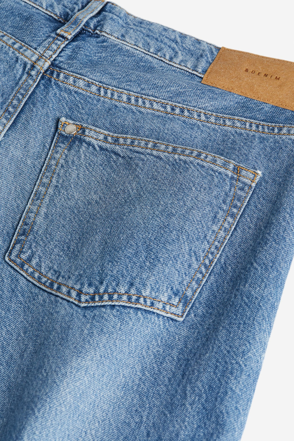 Baggy Wide Low Ankle Jeans - H&m фото 6