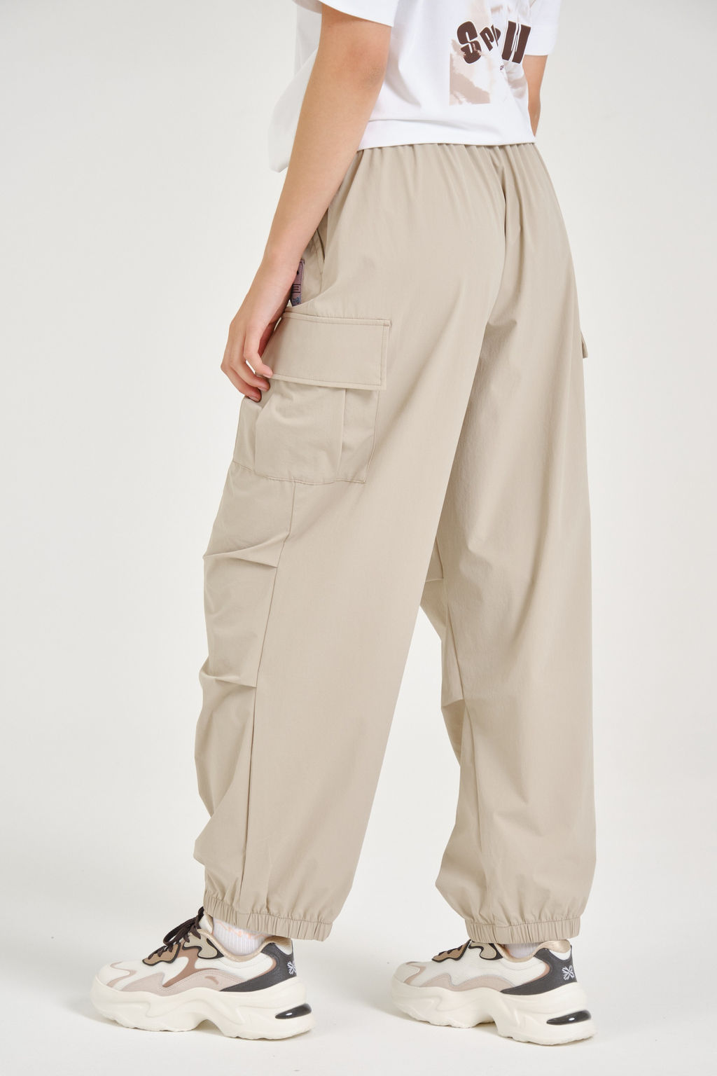 Брюки текстильные Хаки - Anta фото 3