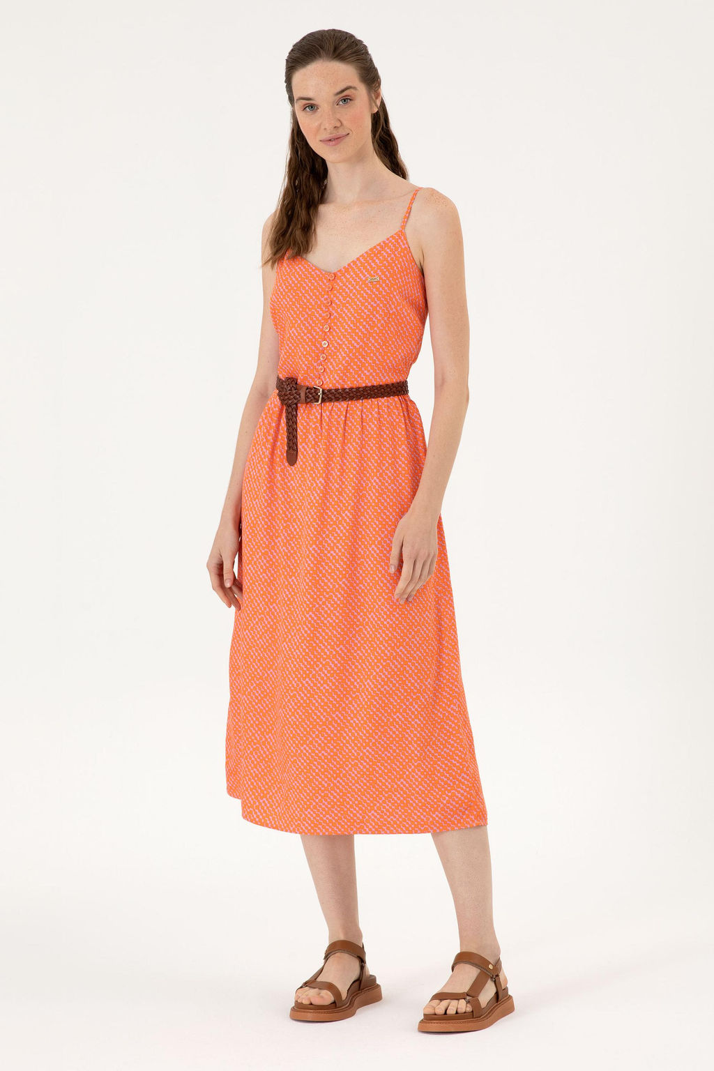 Kad_n Fu_ya Dokuma Elbise Sepette S_rpriz _ndirim