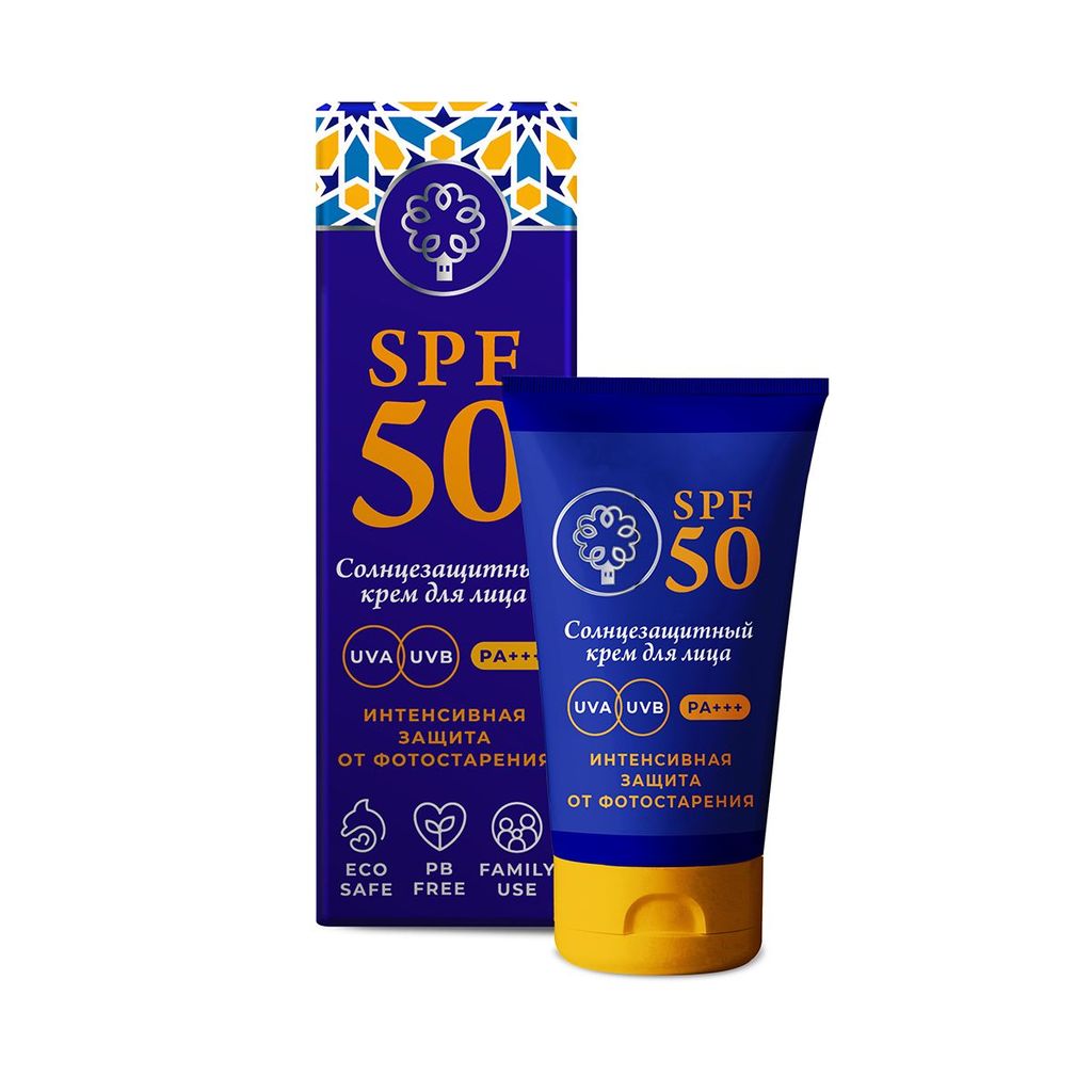 Крем для лица солнцезащитный SPF 50 Интенсивная защита, 50г - Мануфактура дом природы фото 2