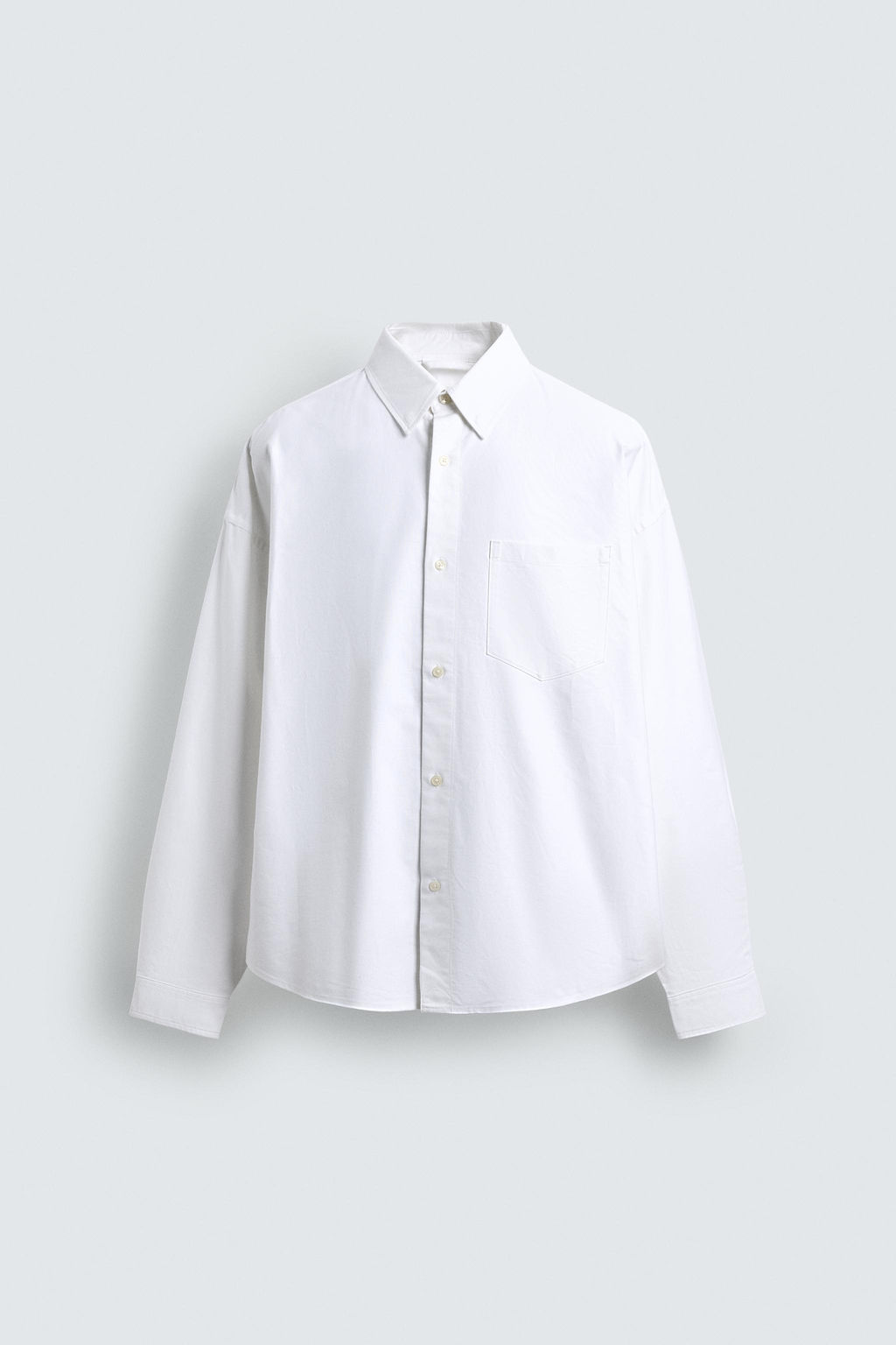 OVERSIZED FIT OXFORD SHIRT - Zara фото 6