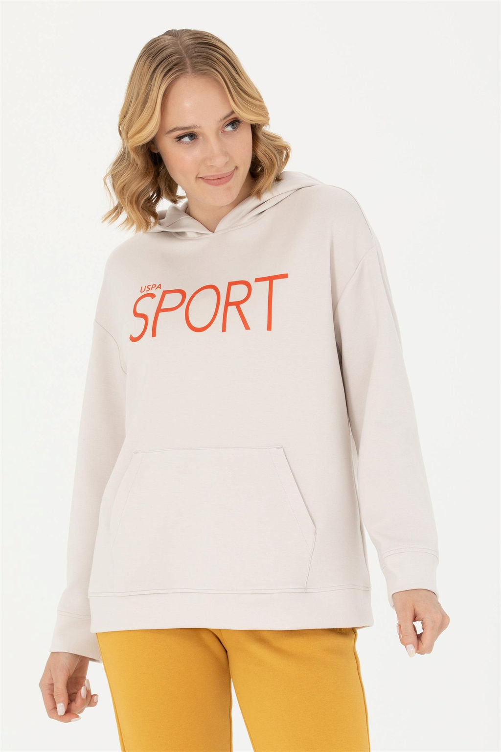 U. S. Polo Assn Женский свитшот с камнем - U.s. polo assn фото 8