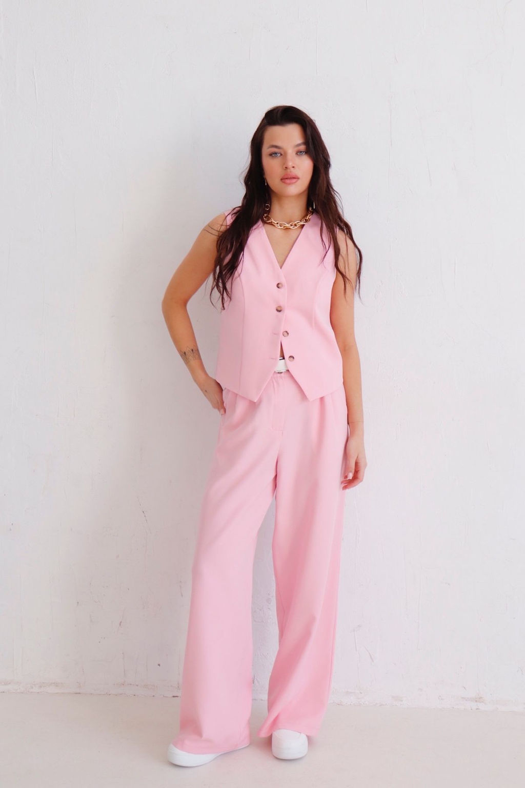 12513 Костюм-тройка нежно-розовый (остаток: 50) - Martichelli фото 8