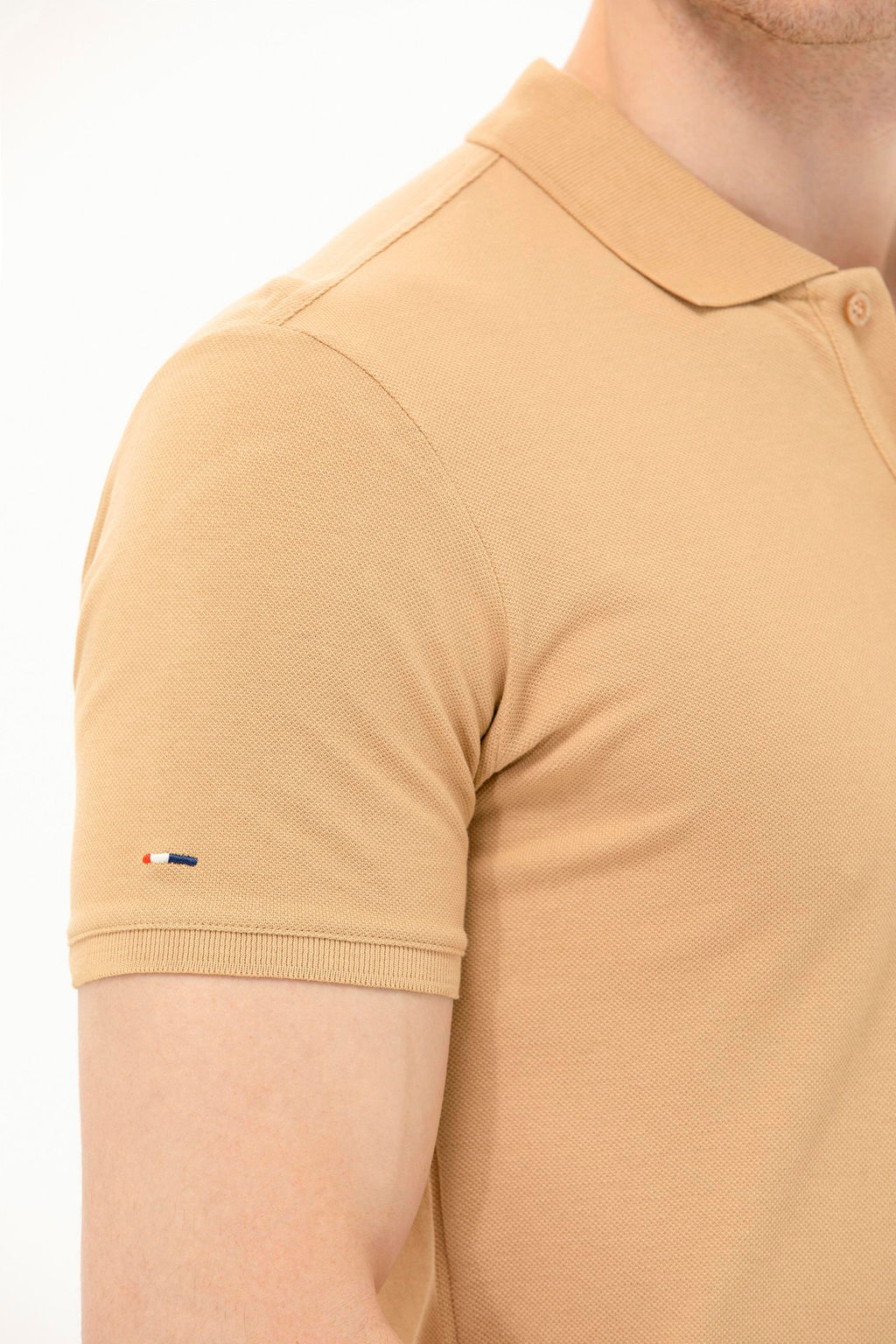Мужская футболка Camel Polo Neck Basic - U.s. polo assn фото 21