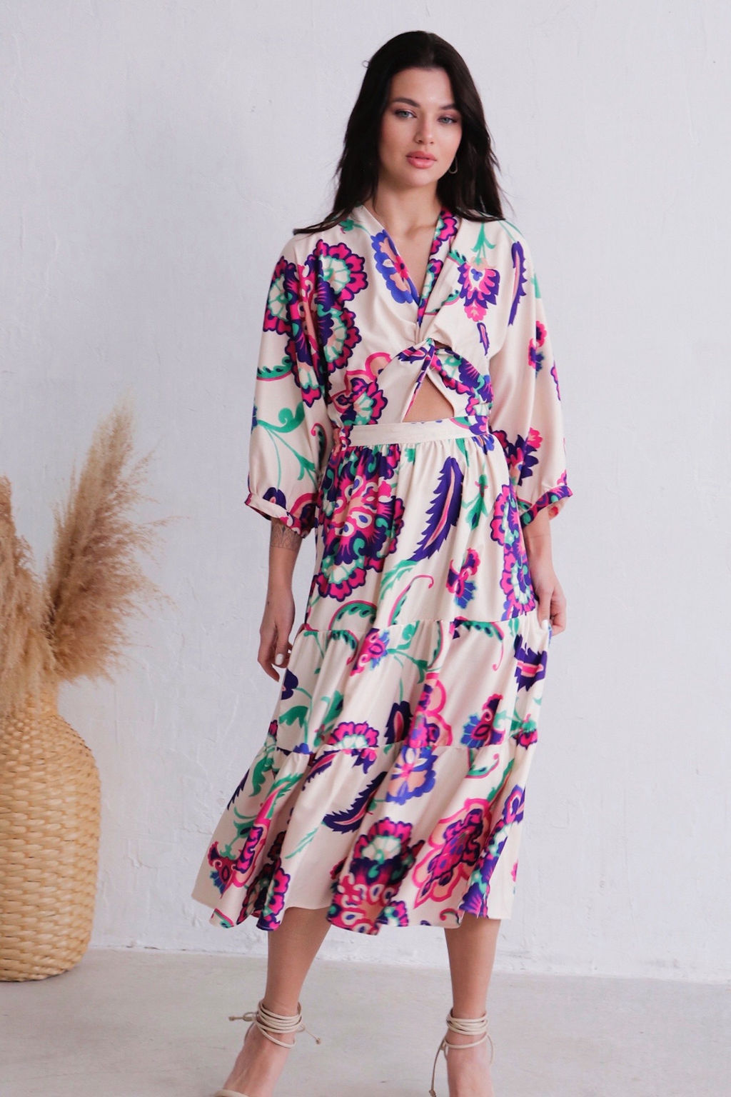 Платье с ярким принтом - Martichelli фото 5