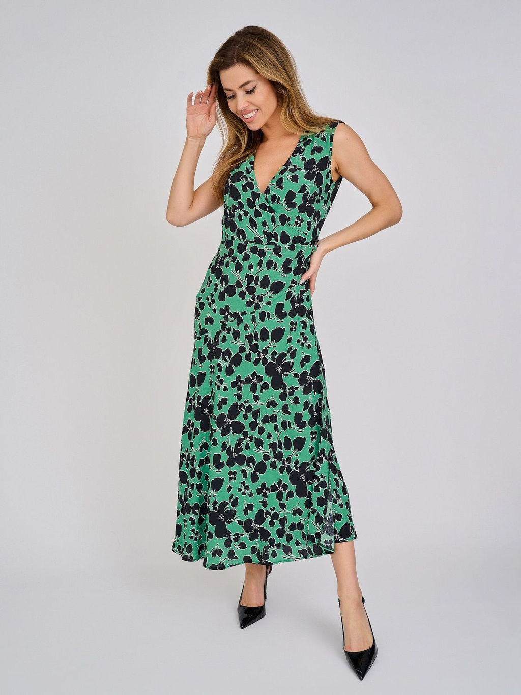 Платье 222.050050/изумрудный