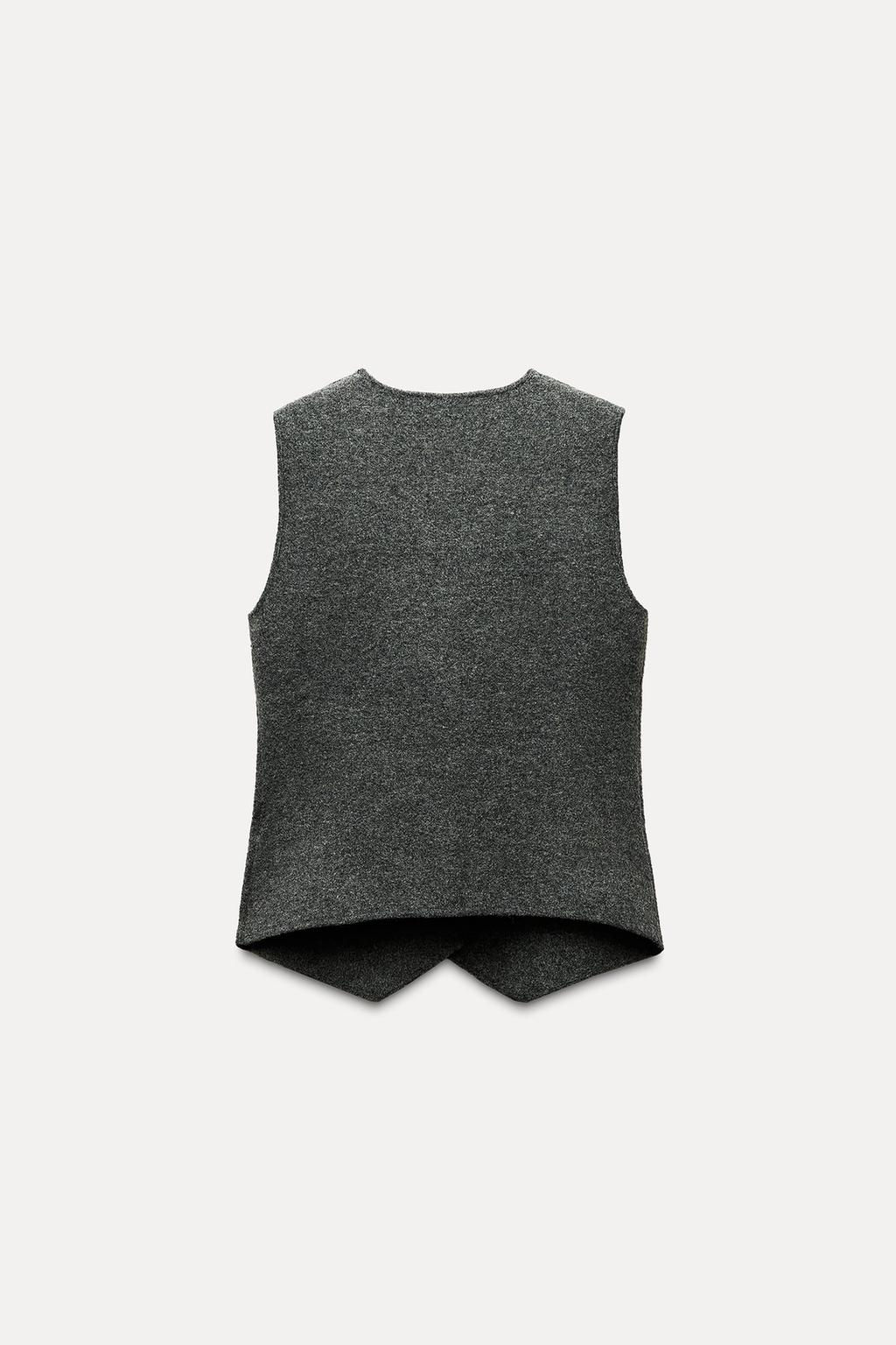 KNIT VEST TOP - Zara фото 3