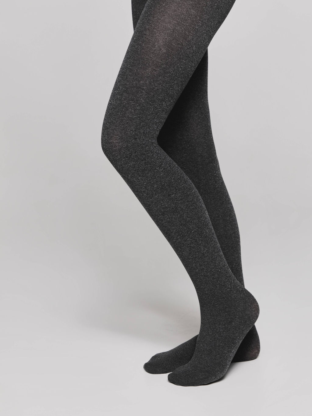 CONTE MELANGE Плотные меланжевые колготки из микрофибры grafit - Conte elegant фото 4
