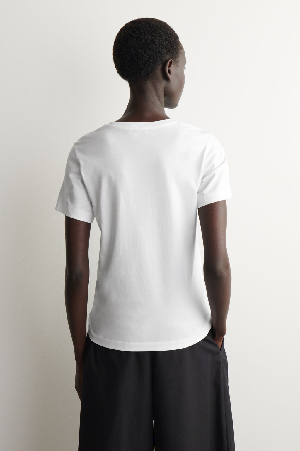CAMISETA DE ALGOD?N DE CUELLO REDONDO - H&m фото 9