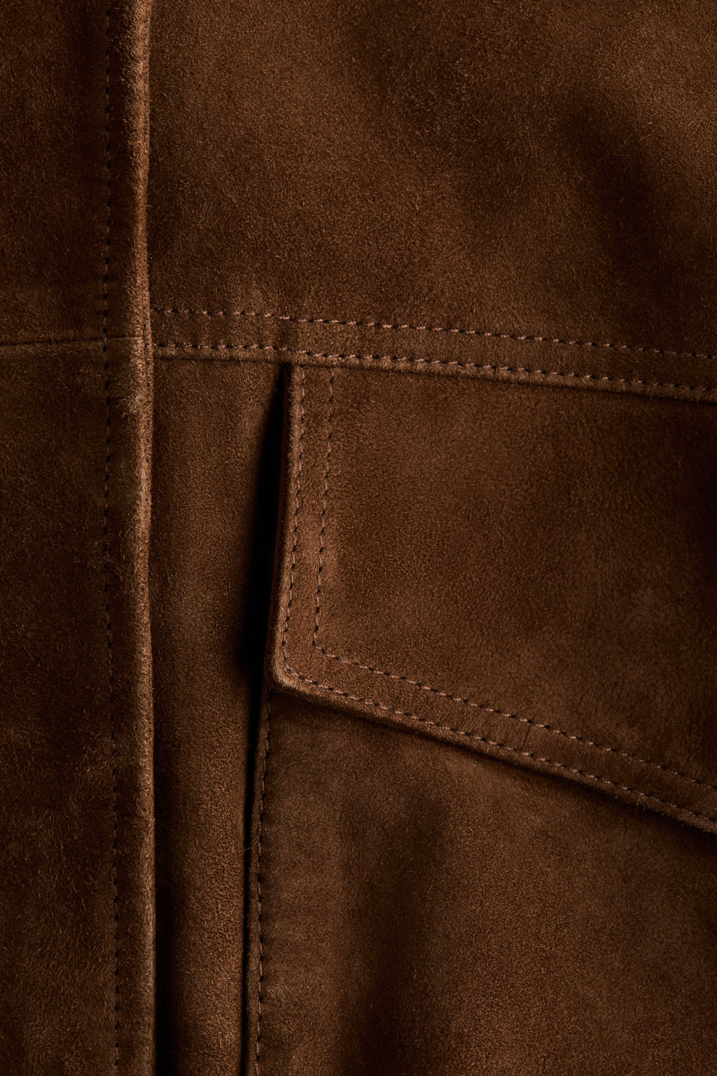 Chaqueta oversize de ante - H&m фото 3
