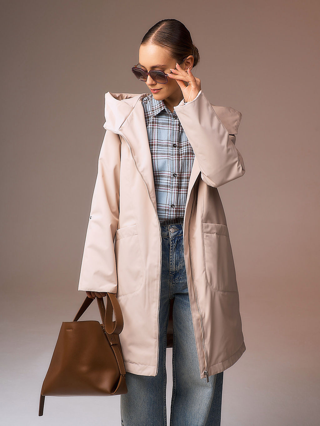 Плащ женский утепленный HOOPS, арт. 33120  фото 2