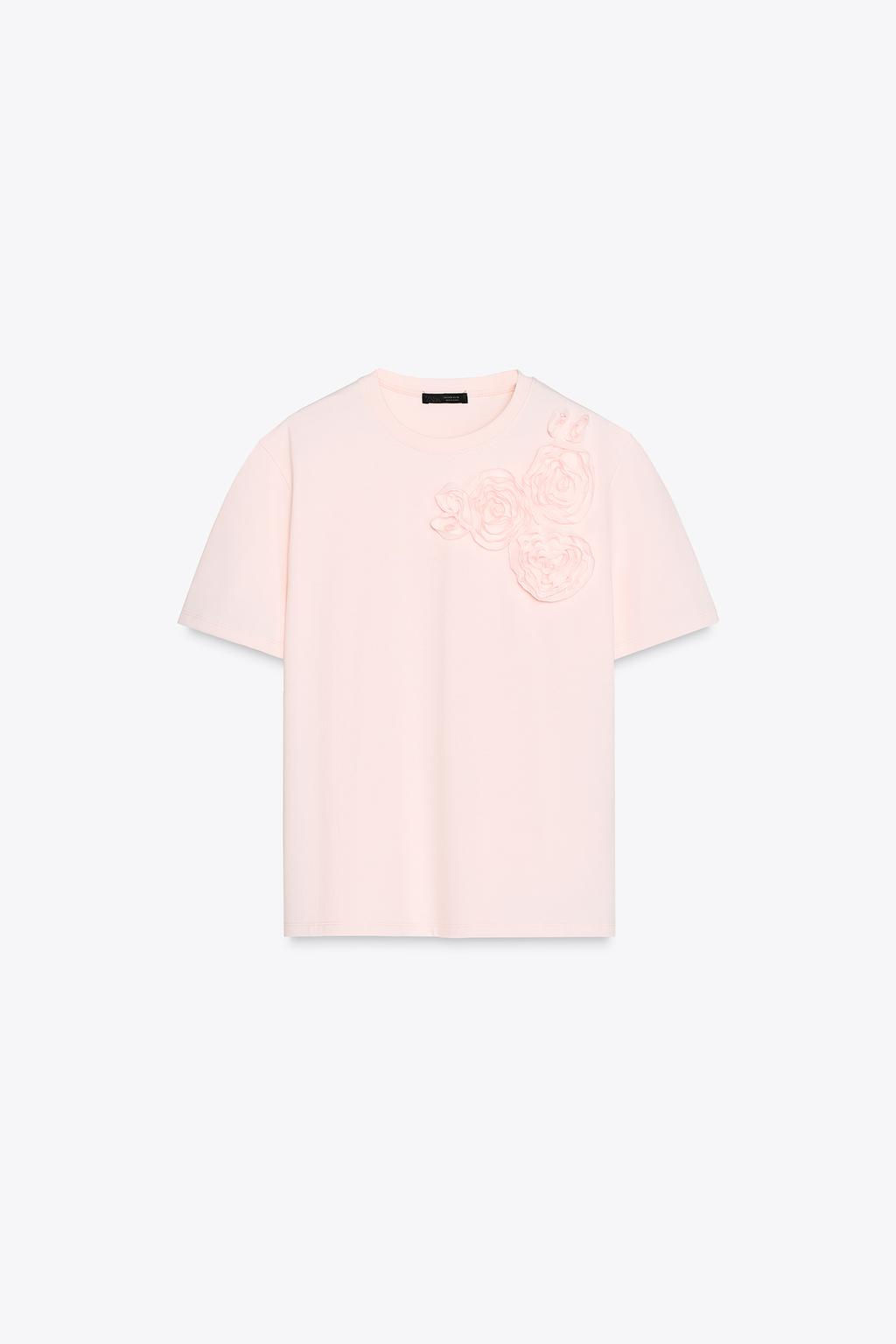 FLORAL T-SHIRT - Zara фото 6
