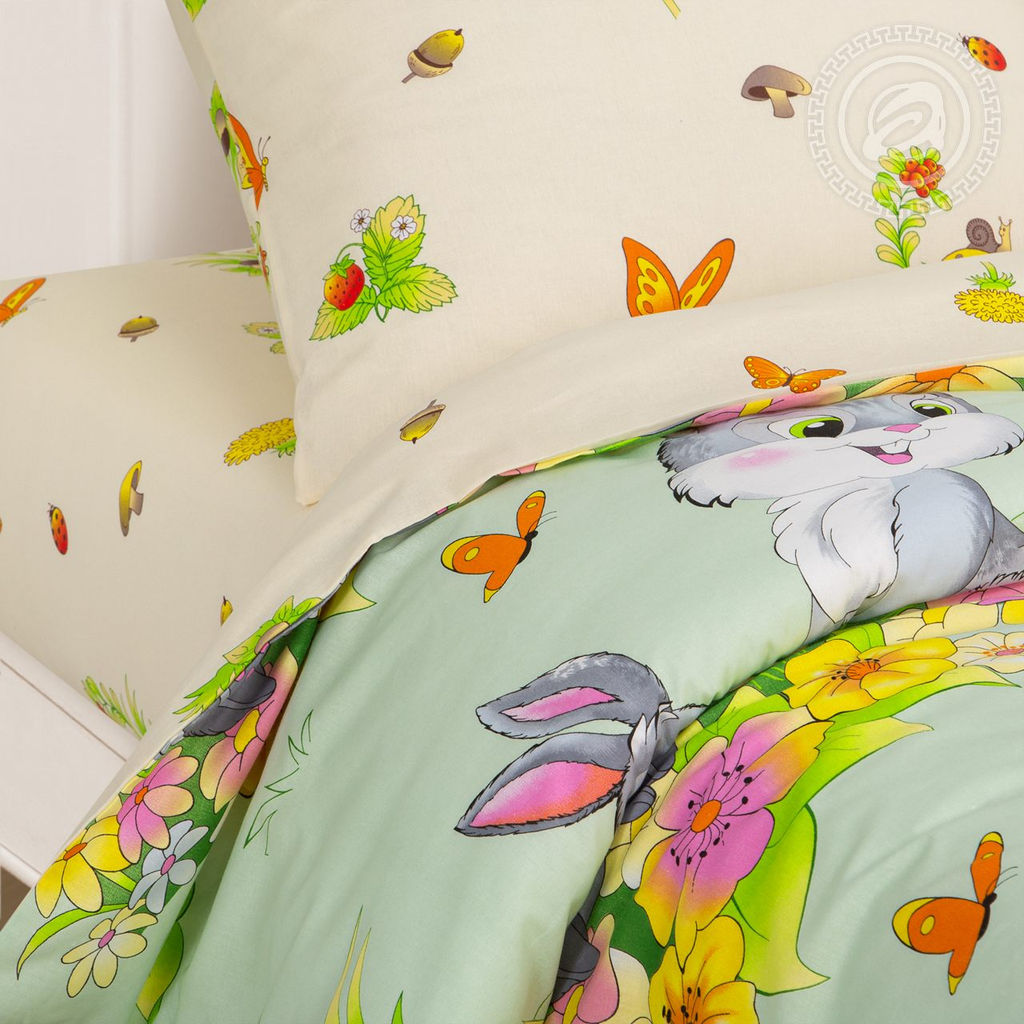 Степашка 1,5 сп./Пододеяльник: 1 шт. - 215*145; Простыня: 1 шт. - 214*150; Наволочка: 2 шт. - 70*70; Поплин детский - Артпостель фото 4