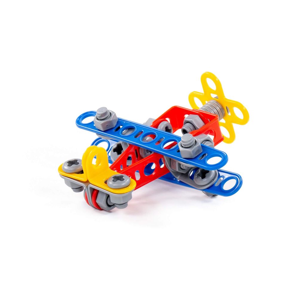 Конструктор Изобретатель - Самолёт №1 (57 элементов) (в пакете) - Полесье фото 4