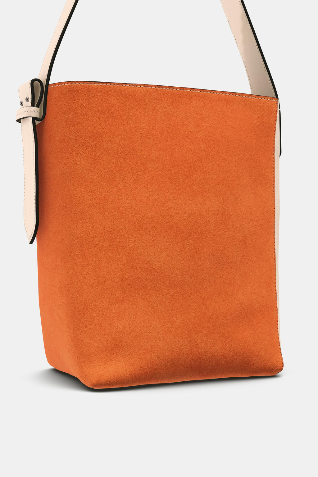 LIMITED EDITION SUEDE SHOPPER BAG - Zara фото 8