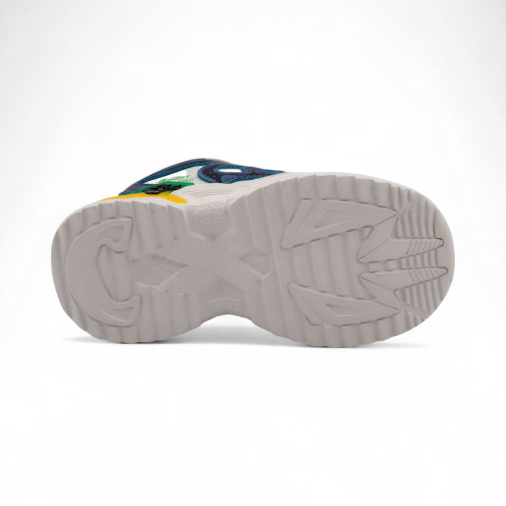 Кроссовки В7011-8 бежево зеленые - Sport фото 3
