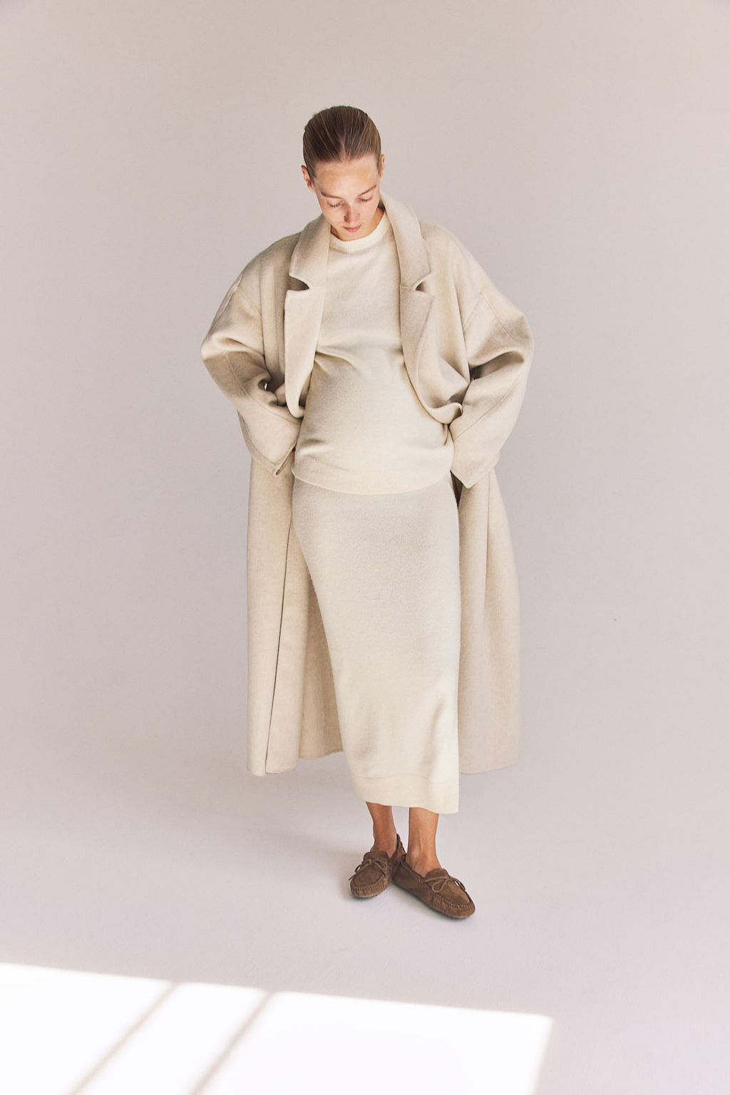 MAMA Top de manga corta en punto fino - H&m фото 2