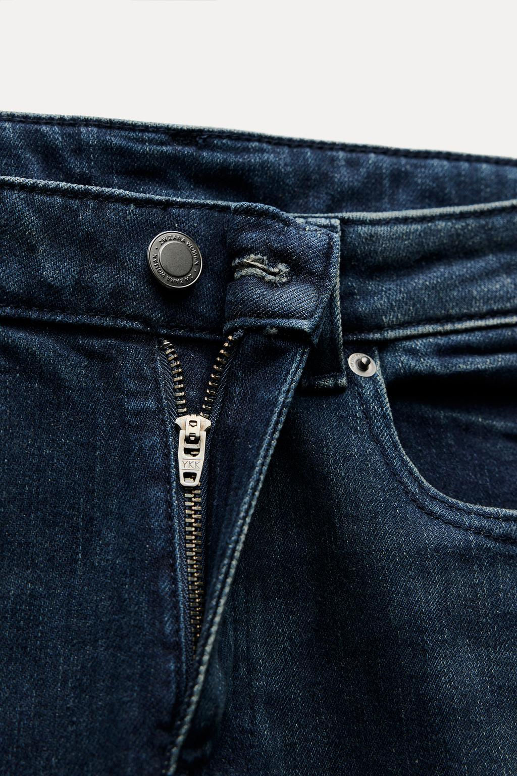 ZW COLLECTION BOOTCUT FULL LENGTH MID-WAIST JEANS - Zara фото 9