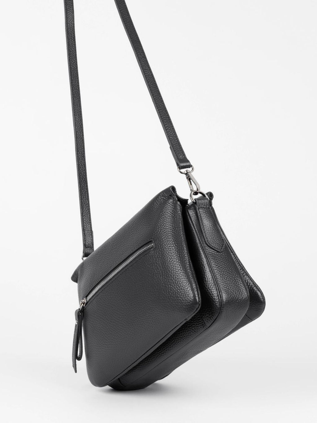 Женская кожаная сумка Richet 3280LN 303 Серый