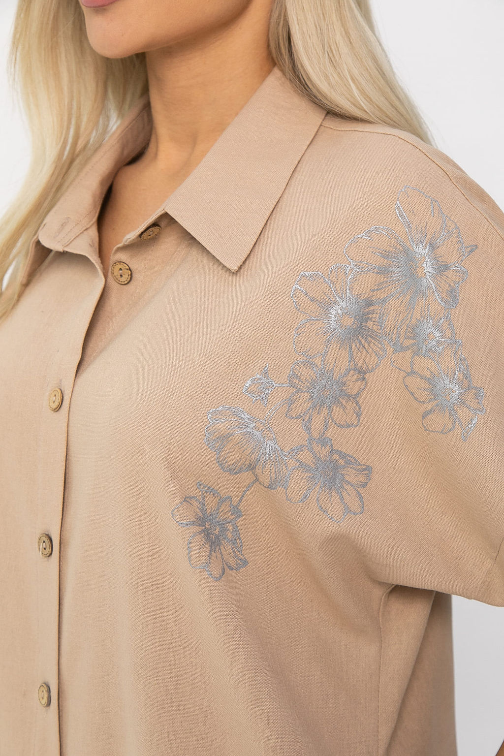 Платье Мирослава (бежевое) П15469-7М