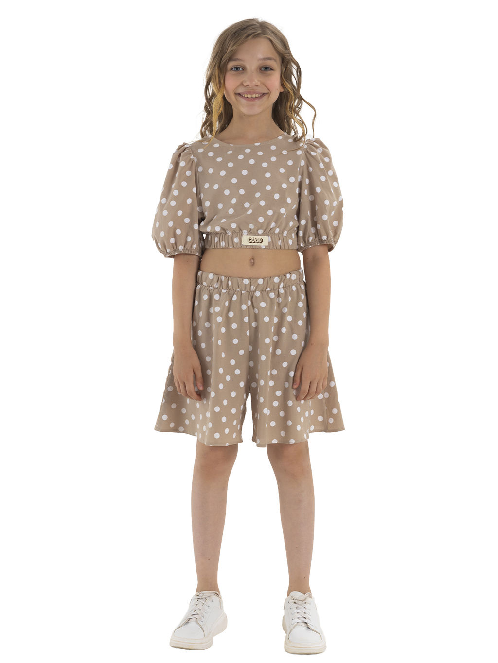 Комп.:блузка,шорты для девочки О56932