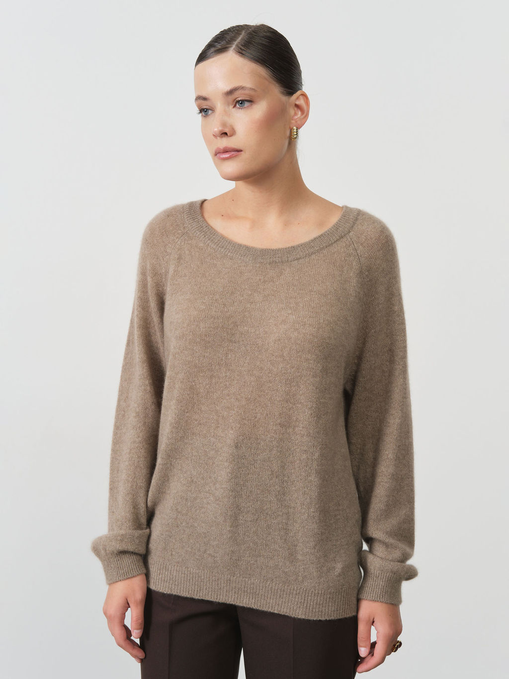 Джемпер кашемировый 1105 капучино