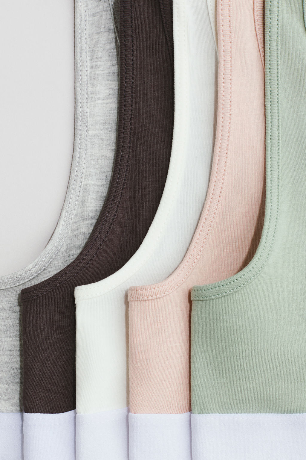 Pack de 5 tops de algod?n - H&m фото 4