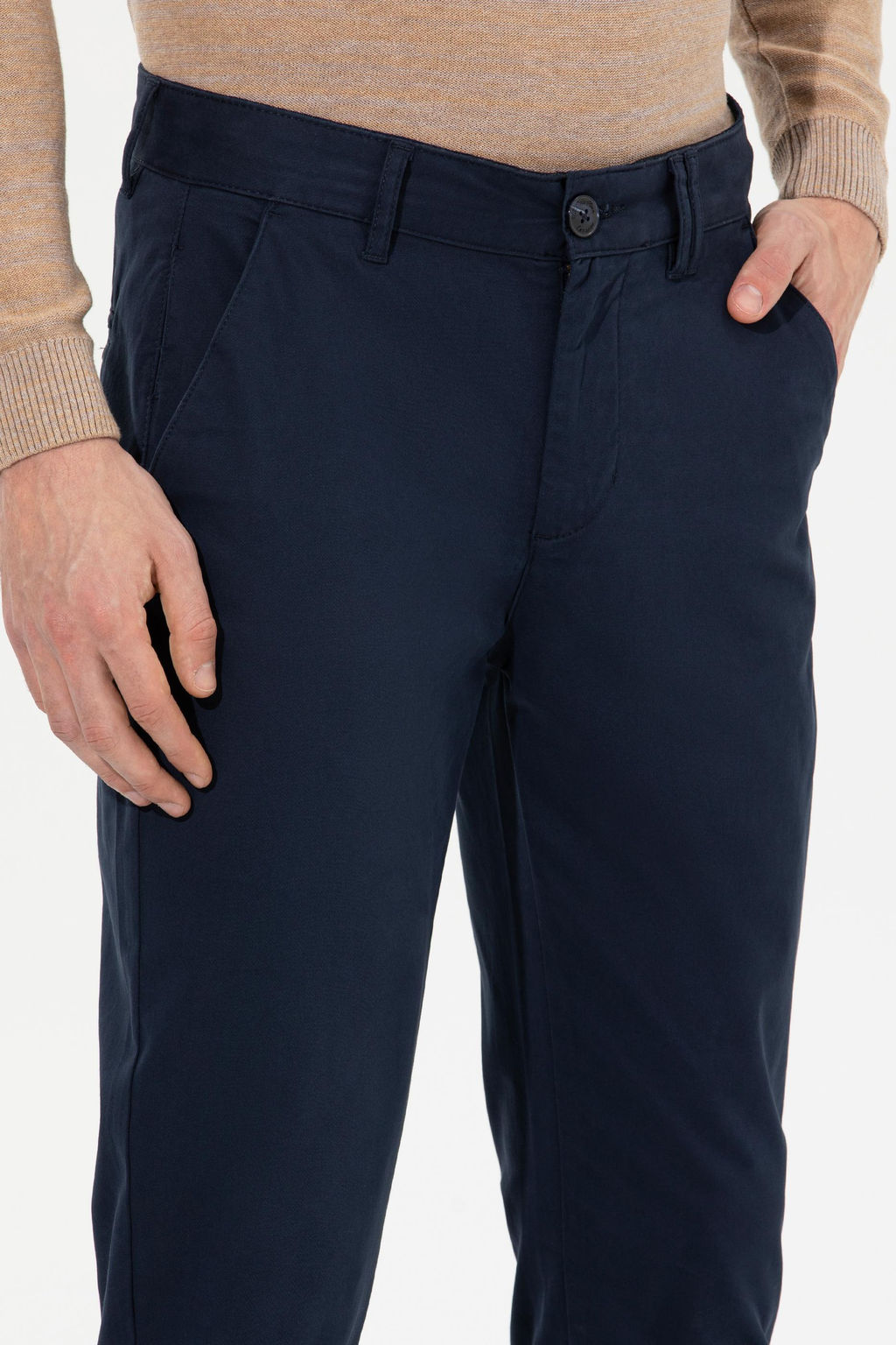 Мужские темно-синие брюки из плотной ткани Неожиданная скидка в корзине - U.s. polo assn фото 6