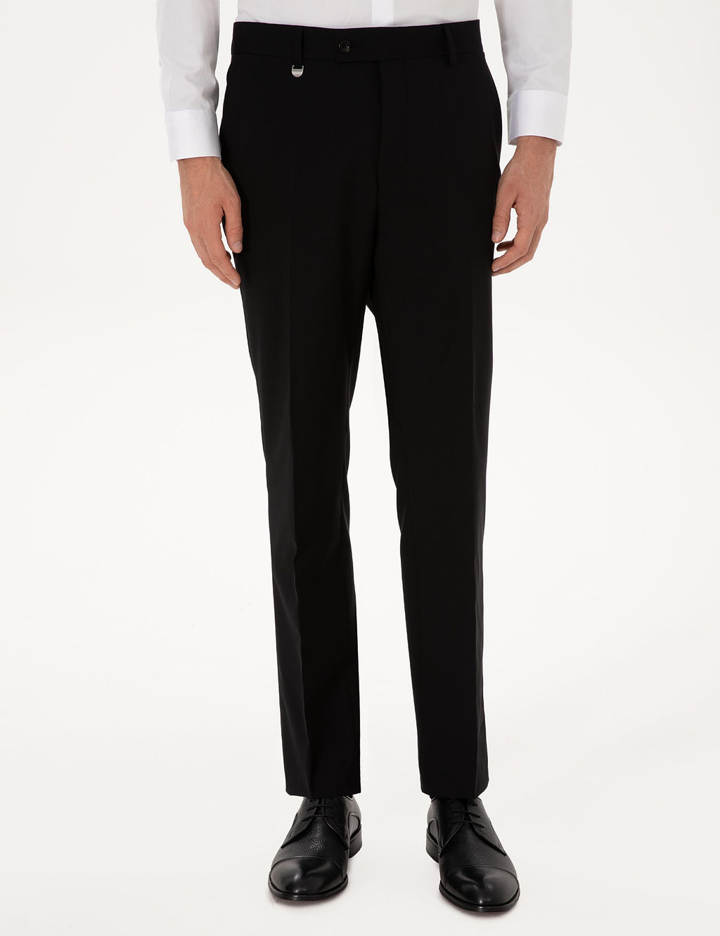 Siyah Slim Fit Kuma_ Pantolon - Pierre cardin фото 2