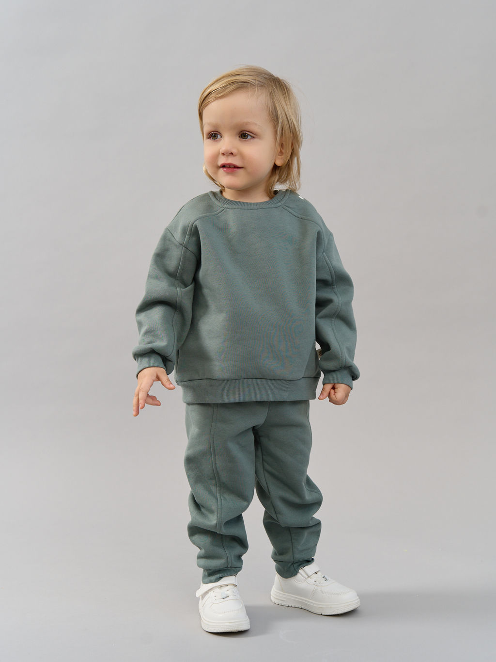 Джоггеры Полынь утепленные 0+ - Bungly фото 2