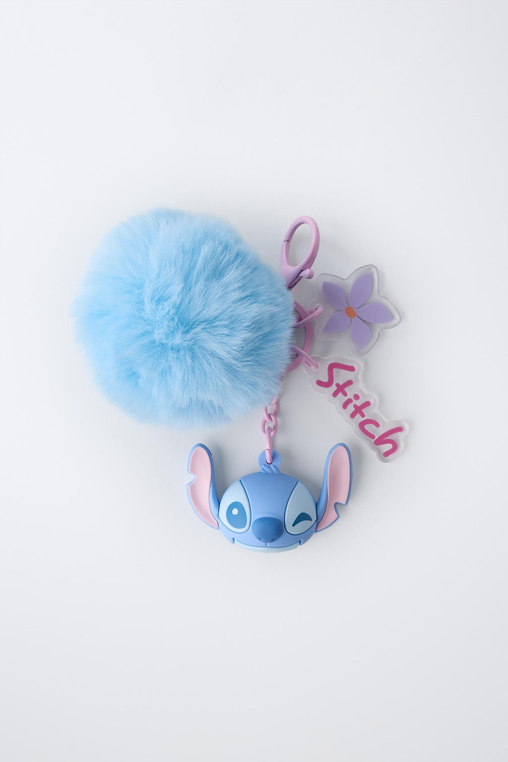 LLAVERO POMP?N LILO & STITCH  DISNEY / Azul - Zara фото 4
