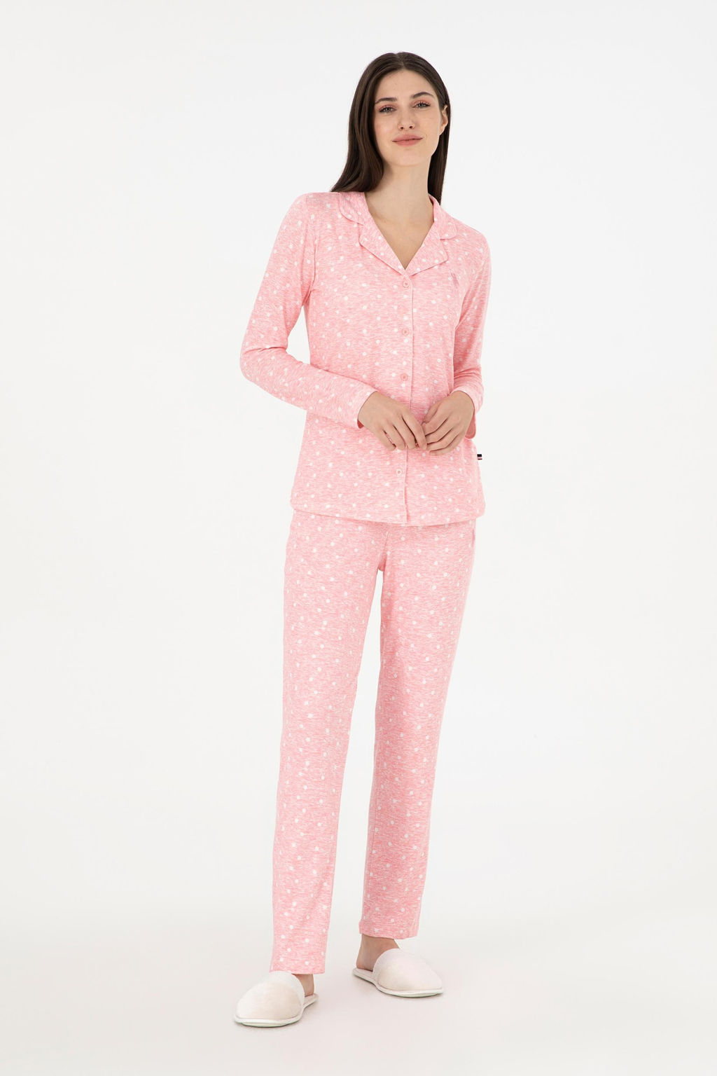 Kad_n Pembe Pijama Tak_m_