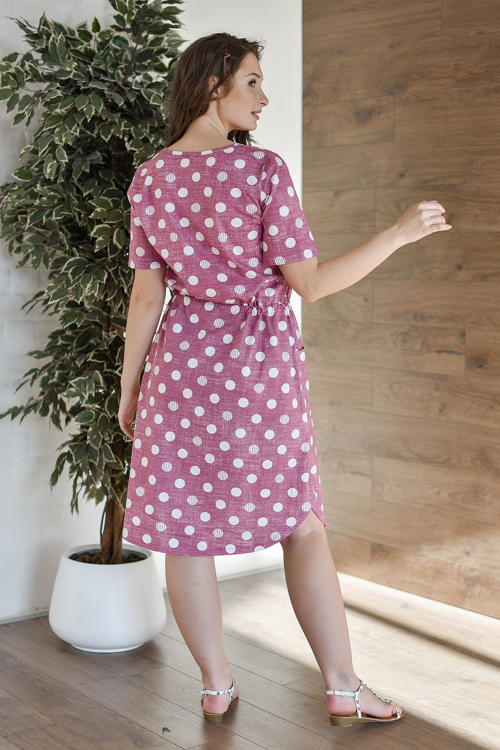 Халат Хлопок 100% "Горох"