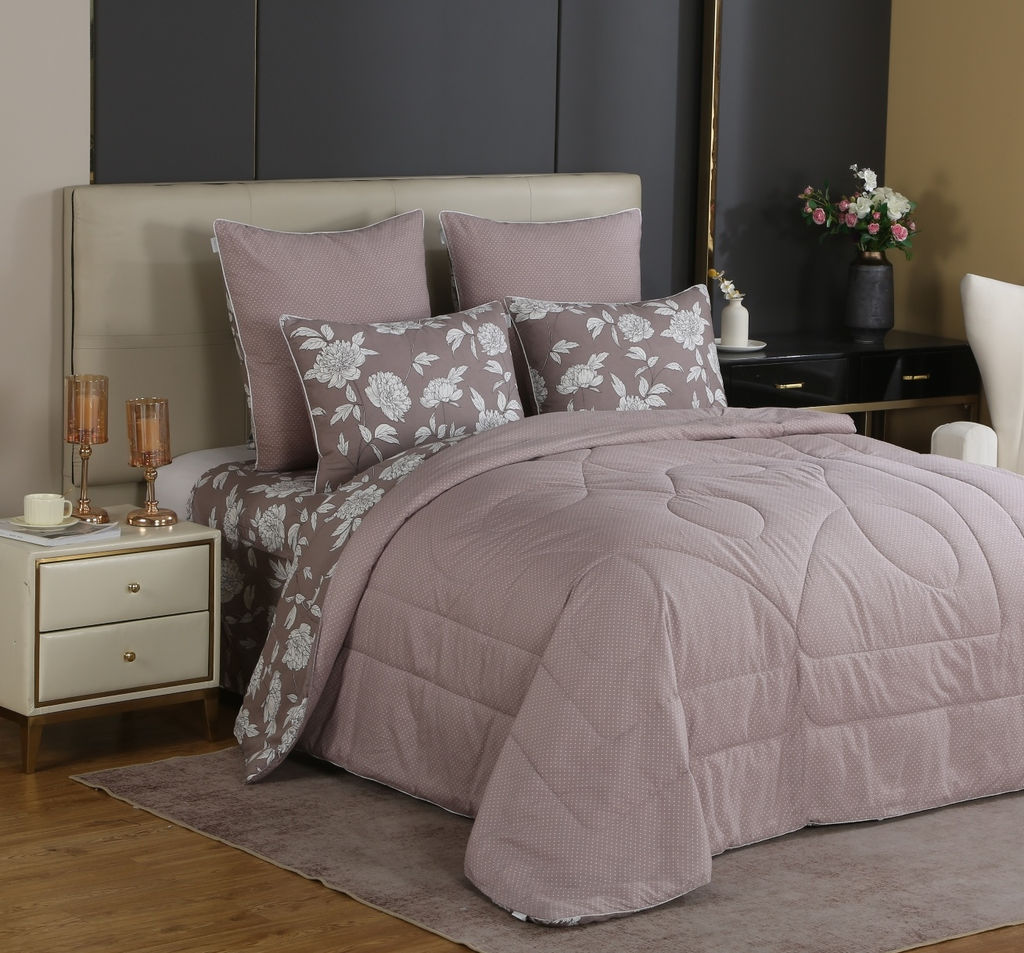 Комплект с одеялом Эстель (мокко) Cotton - Kazanov.a. фото 3