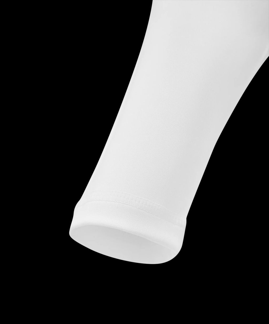 Футболка компрессионная с длинным рукавом JOGEL PerFormDRY Baselayer LS Tee, белый фото 5