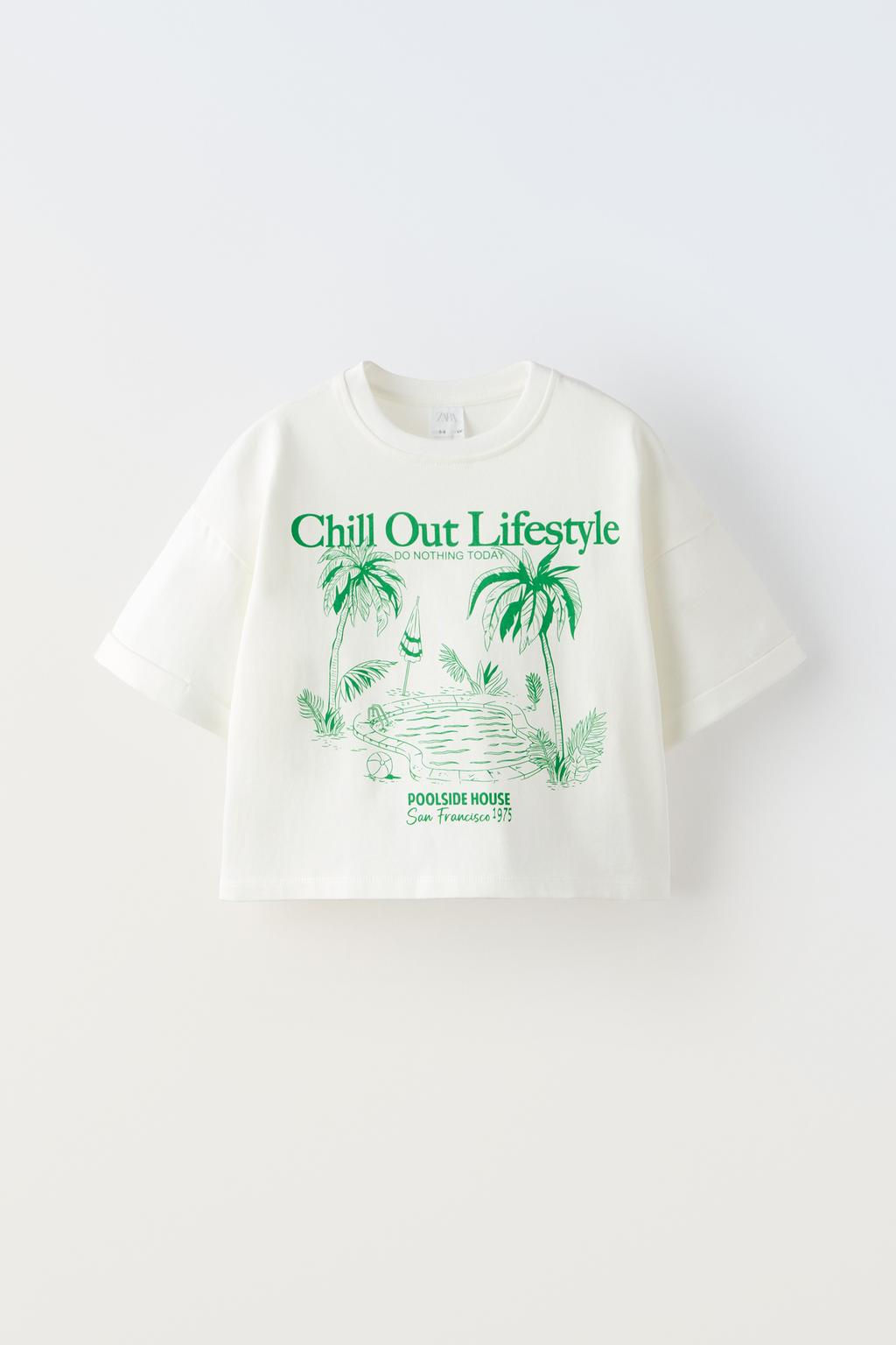 PRINTED T-SHIRT - Zara фото 4