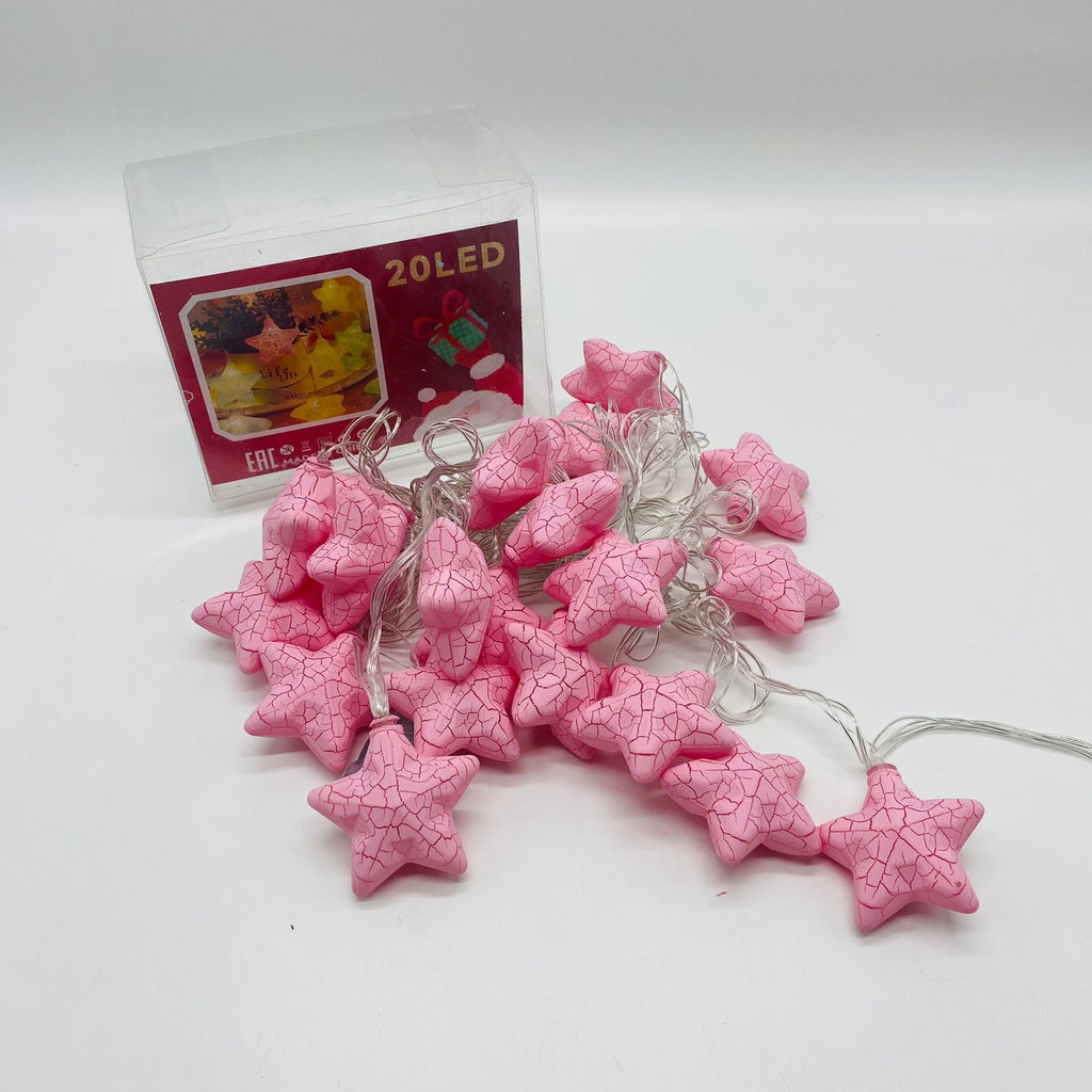 Гирлянда Макаруны звезды 5 м 20 LED (арт. HZ) - Ип лебедев о.ю фото 6