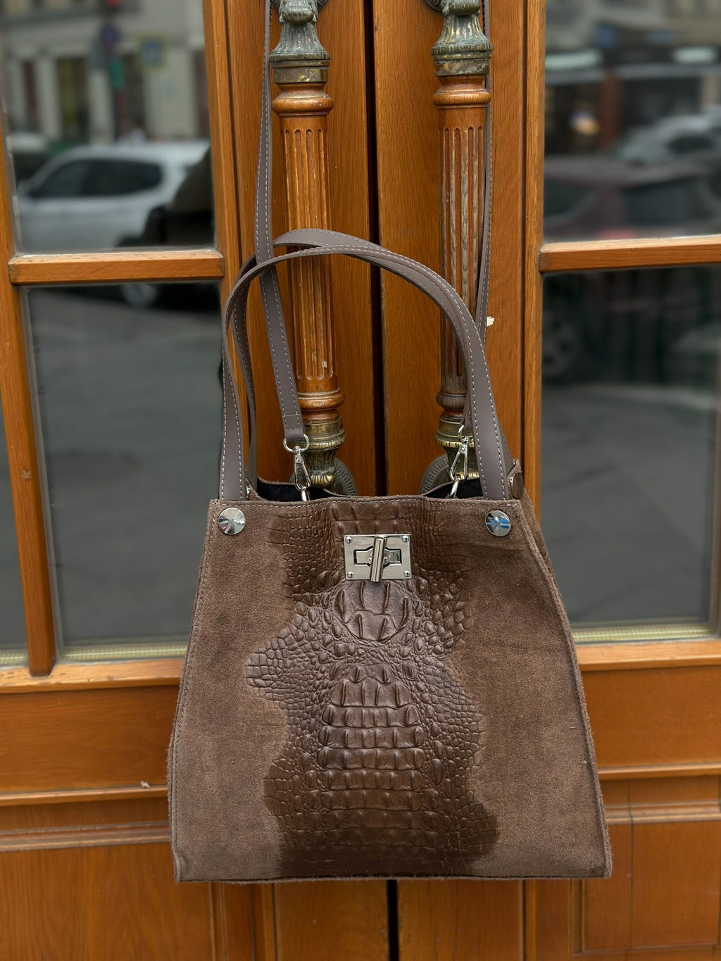 Сумка женская из телячьей кожи