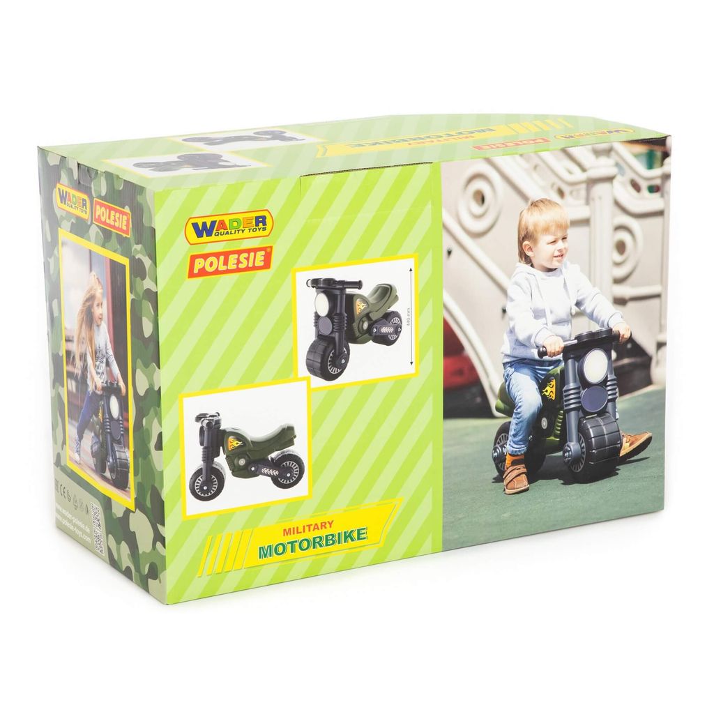 Мотоцикл Моторбайк военный (в коробке) - Полесье фото 6