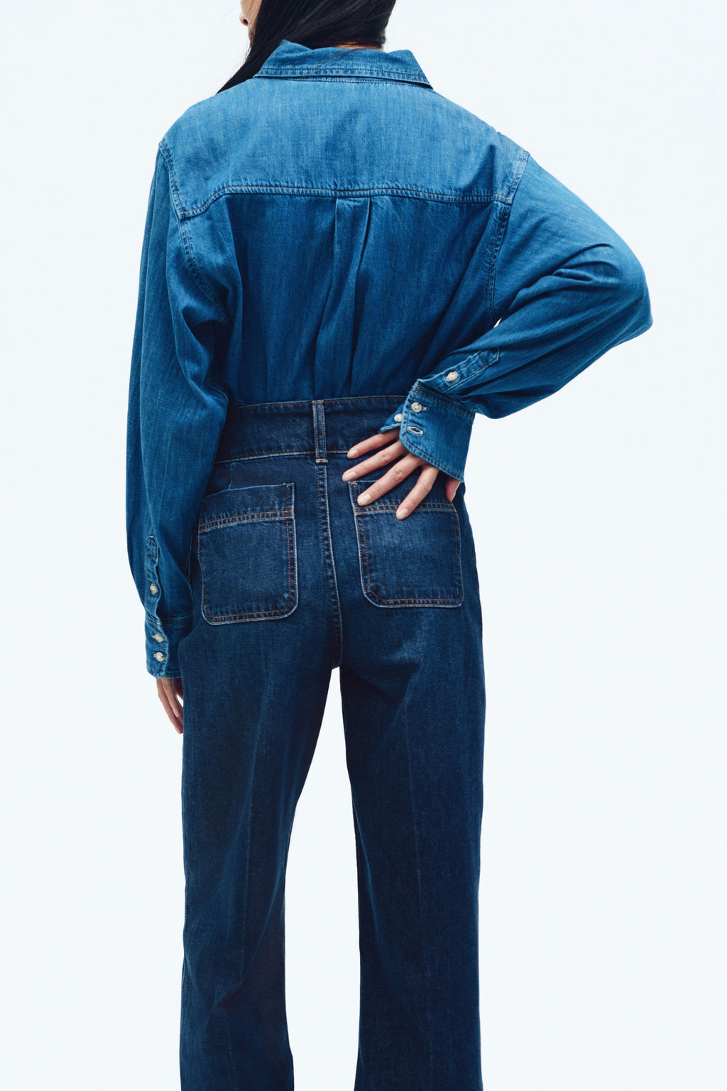 Wide High Jeans - H&m фото 8