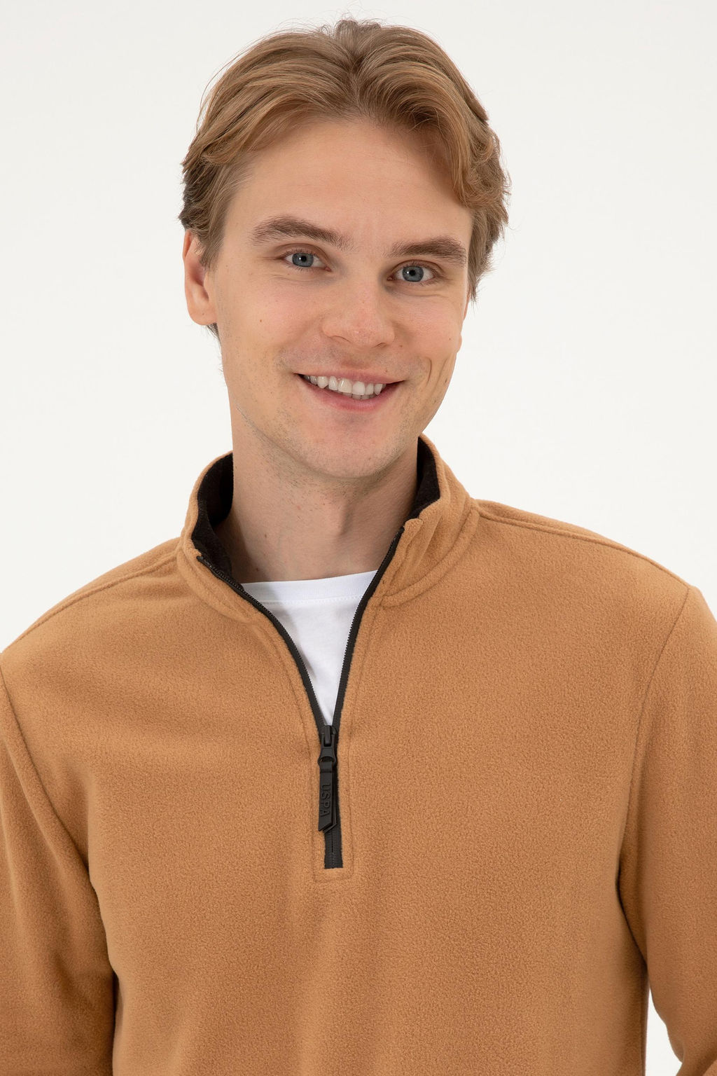 Erkek Kahverengi Basic Sweatshirt Sepette S_rpriz _ndirim - U.s. polo assn фото 2