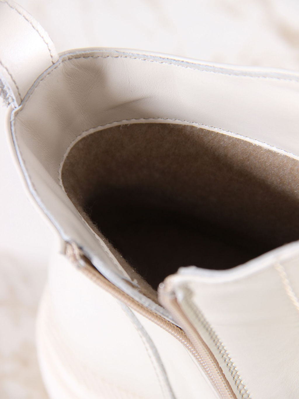 Ботинки 330.М.21074be. бежевый /шерсть